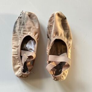 Used Ballet Shoes with Elastic Straps